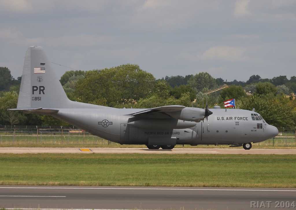 C-130H US Puerto Rico ANG 156 AW PR-637851 CRW_3859